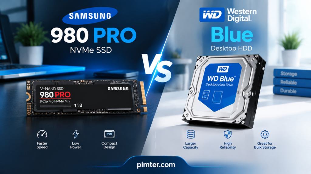 Samsung 980 Pro VS Western Digital Blue: Complete Comparison Guide
