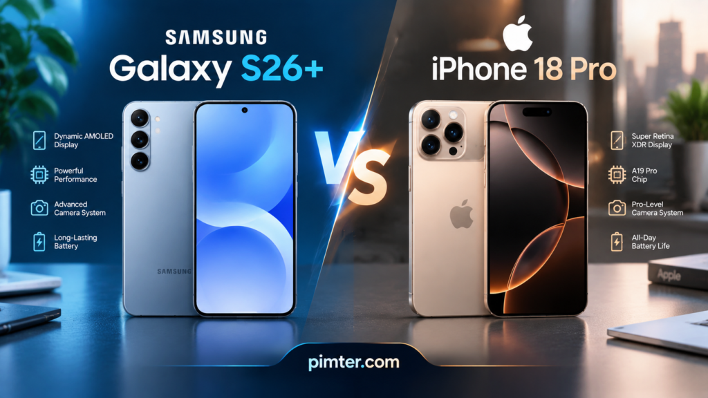Samsung Galaxy S26+ vs iPhone 18 Pro: Complete Comparison Guide