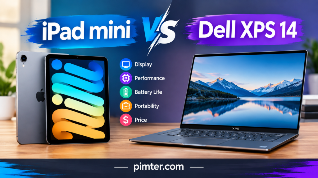 iPad mini vs Dell XPS 14: Complete Comparison Guide