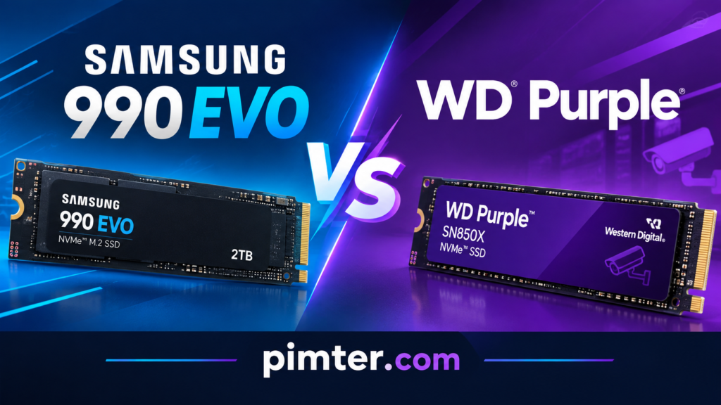 Samsung 990 EVO VS WD Purple: Complete Comparison Guide